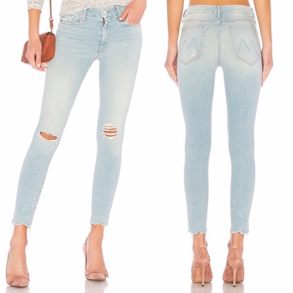 MOTHER The Looker Sacred Slit Ankle Jean - Size 24